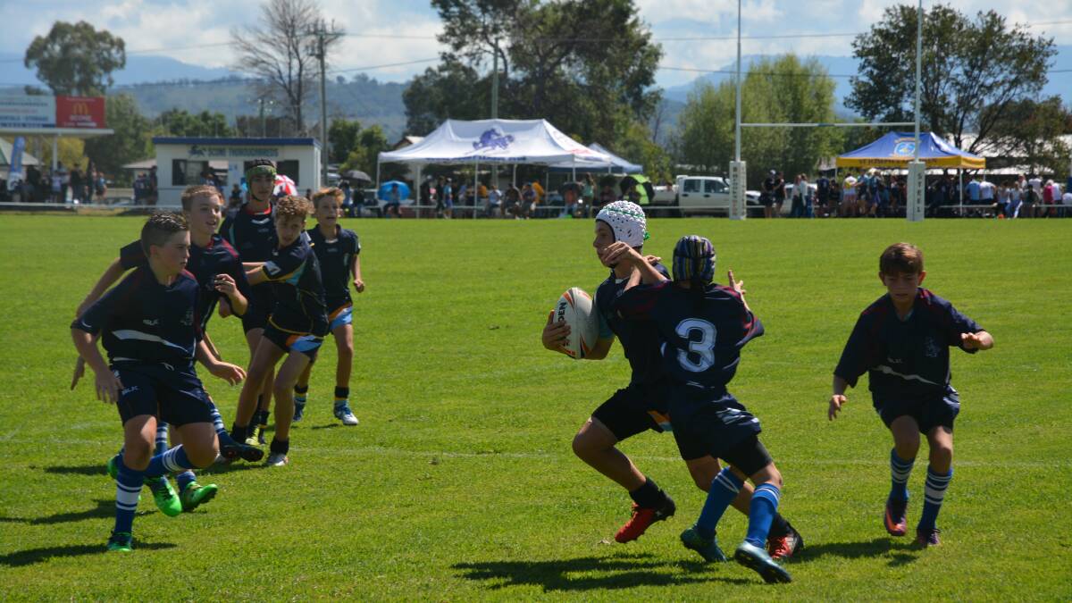 THE annual Group 21 schools rugby league carnival was held in Scone on Sunday. Pictures: Ben Murphy
