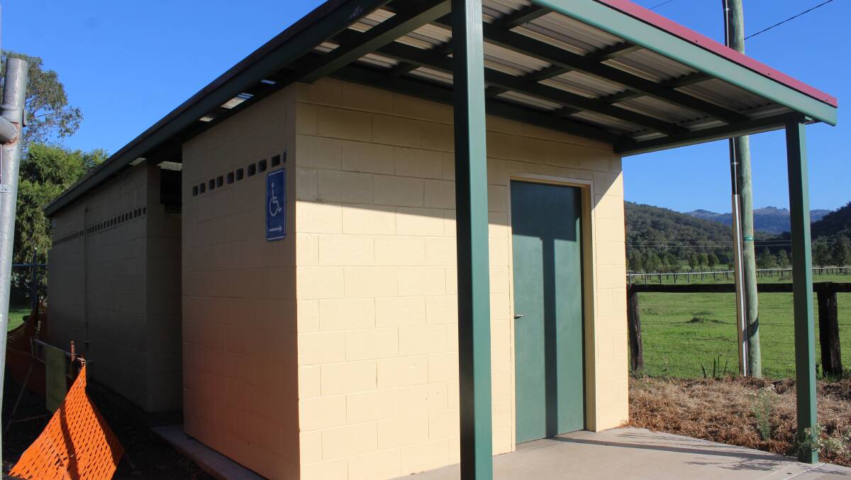 UP FOR DEBATE: The public toilet facilities at Norvill Memorial Park, Blandford.