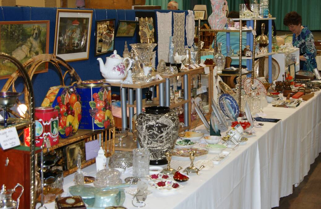 FINE DISPLAY: An Antiques and Collectables weekend in October will help raise much-needed money for Scone High School.