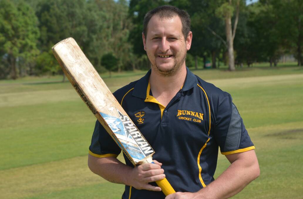 GREAT EFFORT: Mick Soper hit an impressive 137 for Bunnan Cricket Club against Belltrees on the weekend.