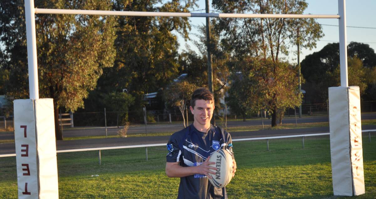 EXCITED: Jock Madden has been selected for the State of Origin under-16s side along with fellow Scone junior Harry Duggan, while Cade Cust is in the under-18s squad.