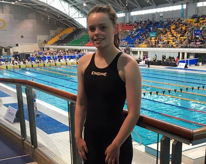 GREAT WORK: Scone Swimming Club's Ebony Taylor performed well at the recent NSW State Age Championships.