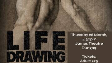 'Life Drawing with a Comedian' tours Upper Hunter