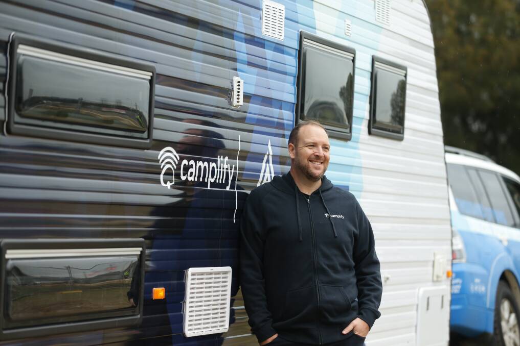 Camplify CEO and co-founder Justin Hales hopes to offer his international tourism experience to Reflections' board. Picture by Jonathan Carroll