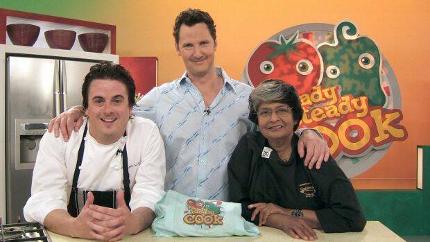 Simpson (left) found fame as a chef on TV show 'Ready Steady Cook'.  
