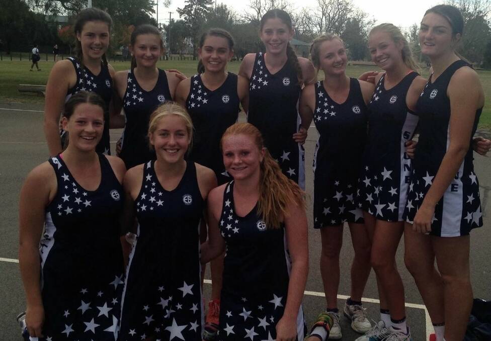 LOOKING GOOD: The Scone and District Netball Association's 15 years' representative team will contest division three at the State Age Championships. 