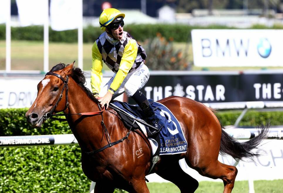 SUCCESS: Tommy Berry on board Country Horse of the Year Clearly Innocent.