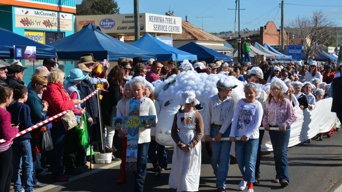 BIG EVENT: The ROSTO Olives 2016 Merriwa Festival of the Fleeces Street Parade is a highlight on the June long weekend.