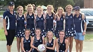 ON SONG: The Scone and District Netball Association's 12 years' representative team will contest division three at the State Age Championships. 