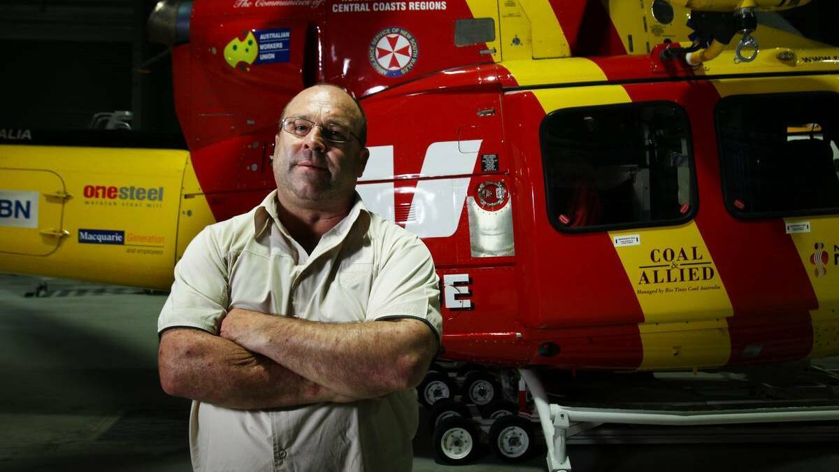 VITAL TO THE REGION: Westpac Rescue Helicopter Service CEO Richard Jones.
