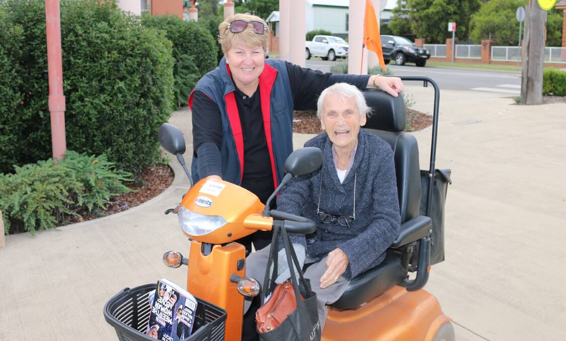 SCOOTER SAFETY: Lee Watts Manager of the Scone Neighbourhood Resource Centre said the information session will address improvements for users, footpaths and road rules and safety.