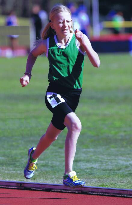 Local students dominated on the track and field on Friday.