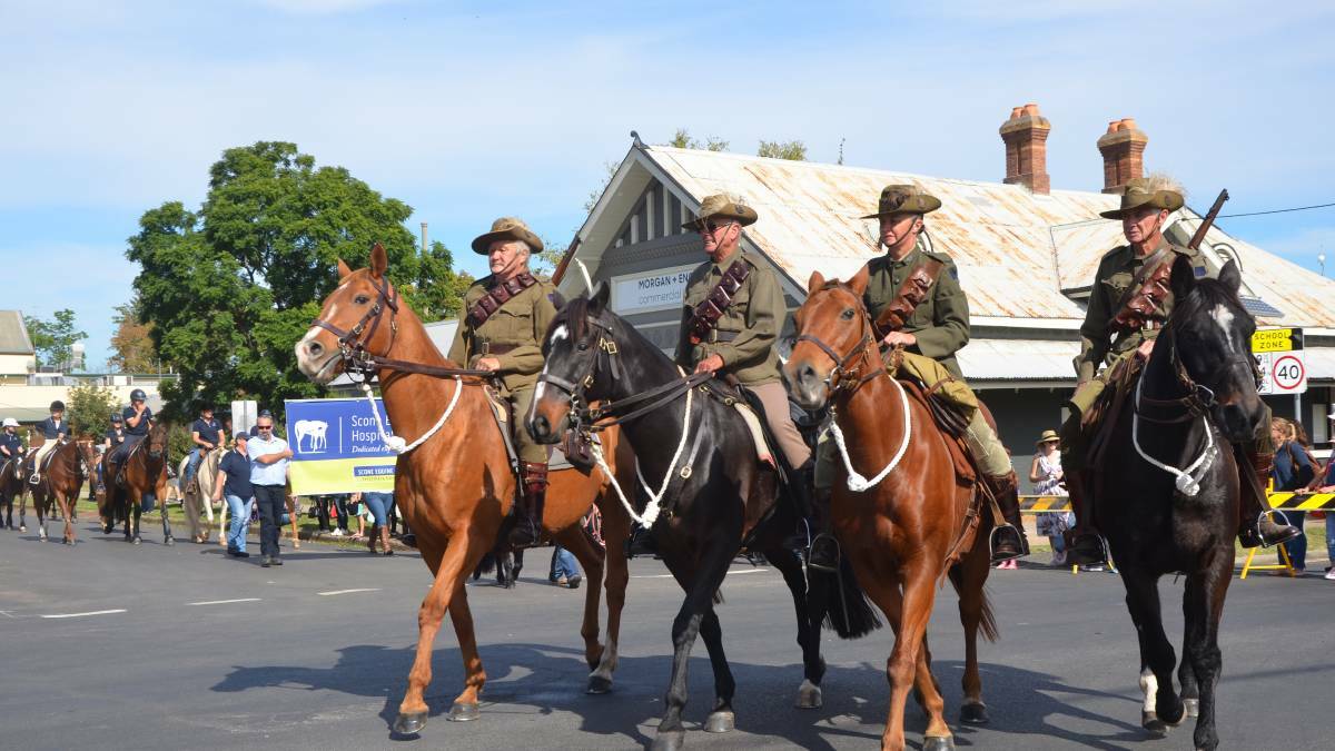 The Scone Horse Parade in 2017