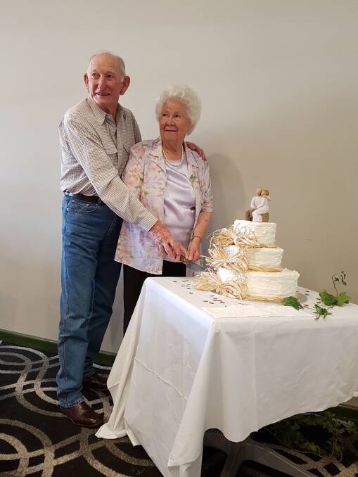 HAPPILY MARRIED: 60 years later and Russell and Dorothy Wharton are still happily married and in love.