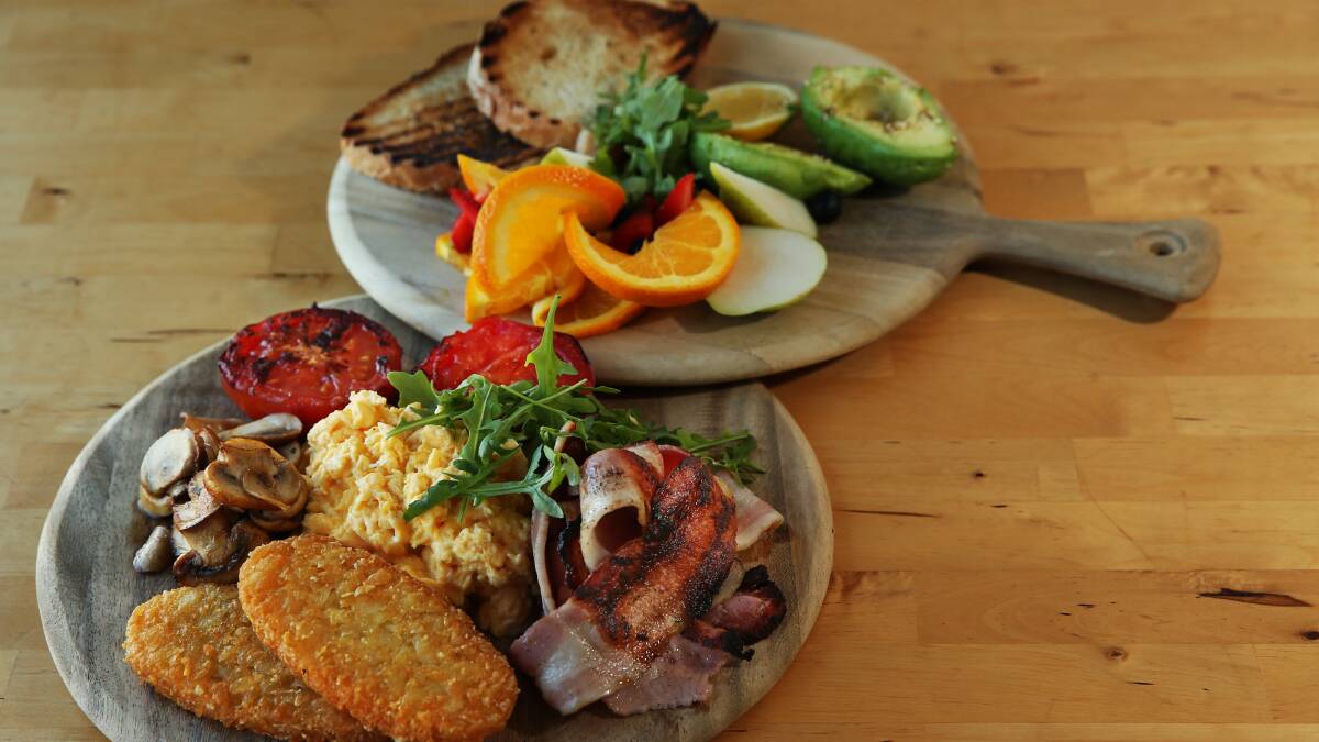 HEARTY: A breakfast board can be made to serve one or two. 