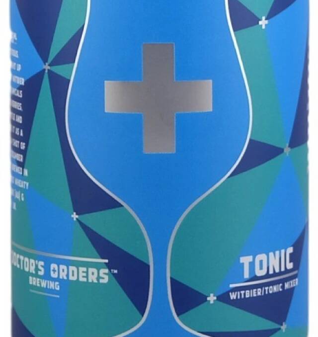 Tonic,  Doctor's Orders Brewing, Sydney, 4.5%, $4.50  2.5 stars