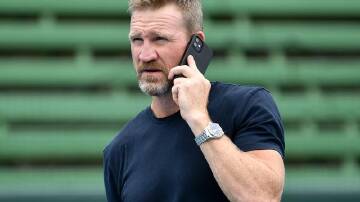 Nathan Buckley is part of a NT taskforce examining the feasibility of an AFL club in the territory. (Joel Carrett/AAP PHOTOS)