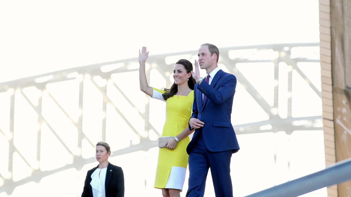 Prince William, Duke of Cambridge and Catherine, Duchess of Cambridge stepped out in Sydney on Wednesday afternoon.