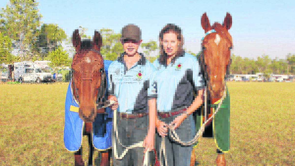 Champion Male Junior Horse and Rider winner Joe Wamsley and Masters Division Champion Australian Stock Horse winner Kaylene Wilson and their horse’s Efficient and Burlings Allshot.
Photo courtesy Cathy Finlayson