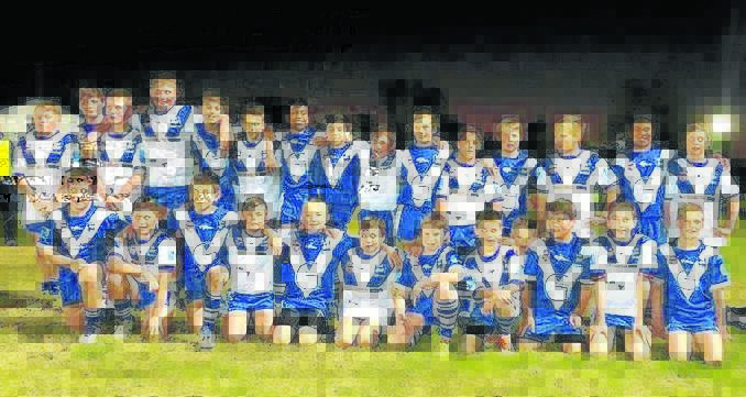 The Scone Under 11s who will take on Aberdeen in the grand final this weekend at Merriwa.
