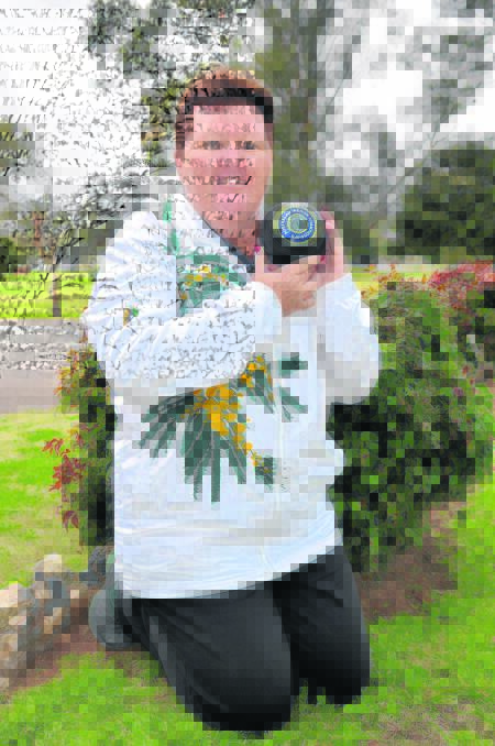 Aberdeen’s Janine Katon was thrilled to defeat Australia’s top lady bowler in the Australian Indoor Open. 
