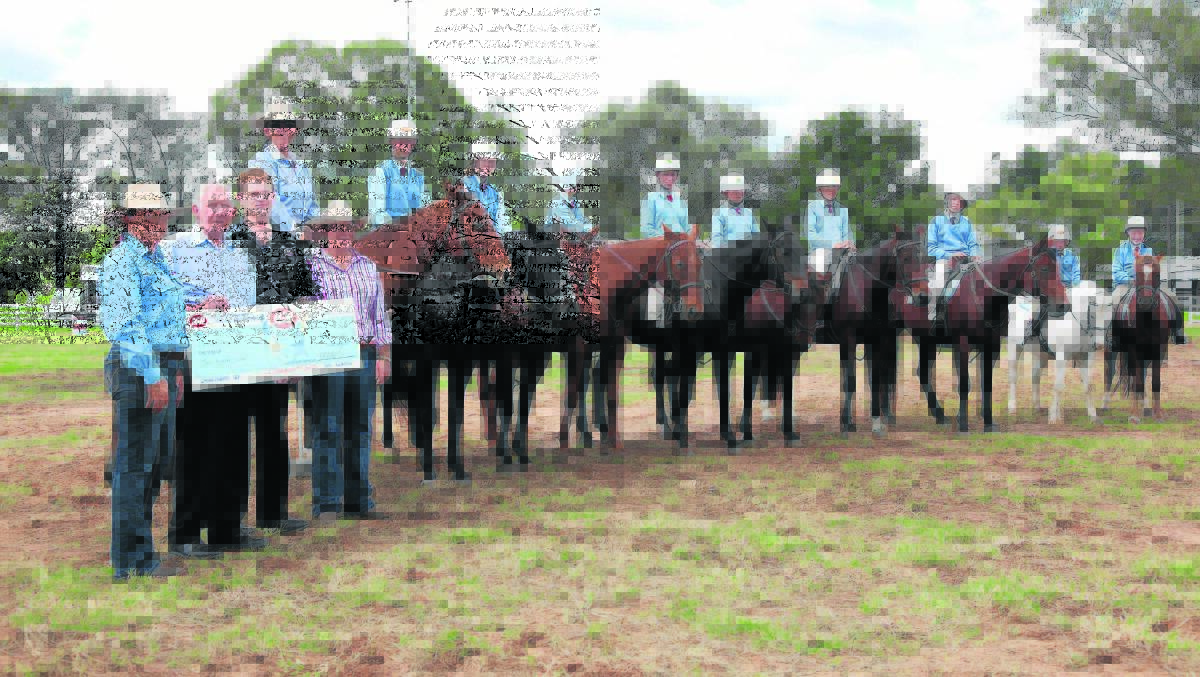 Merriwa Pony Club riders were delighted to receive a donation from the IGA Merriwa Community Chest program on the weekend which will be used to buy a new trailer to transport sporting equipment. 