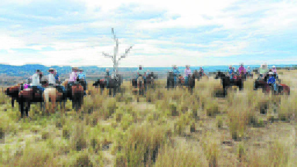 Twenty six riders from Merriwa Pony Club saddled up for a 25 kilometre trail ride at ‘Gathabawn’, Kars Springs to celebrate the end of another successful pony club year. 