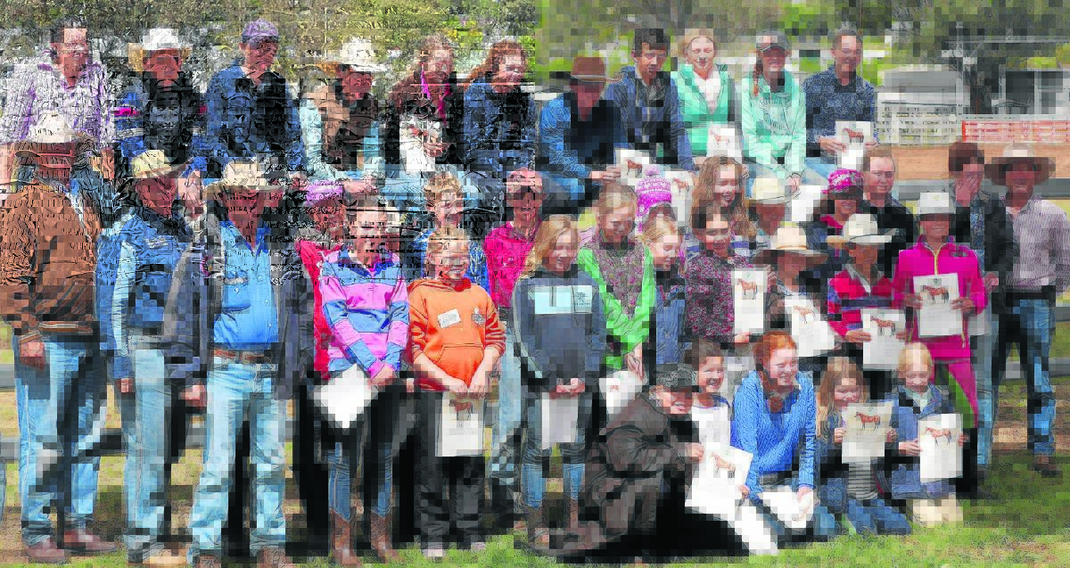 Forty riders and six instructors attended the Australian Stock Horse Hunter Branch Youth Camp in Merriwa last week. 