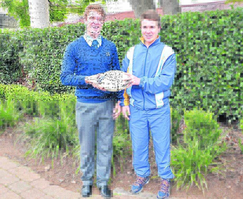 St Joseph’s Aberdeen students Tom Eveleigh and Jock Madden are two of many young rugby league representatives making the school proud.