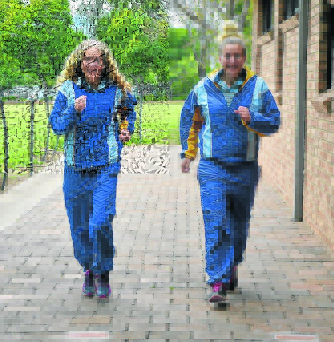 Scone sisters Chloe and Nikki Hollingsworth were the only two athletes to represent St Joseph’s Aberdeen at the NSW State Cross Country Championships at Eastern Creek last Friday.