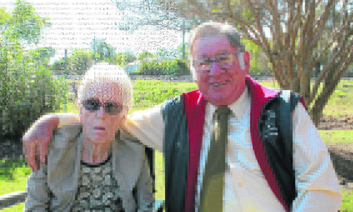 Former Merriwa community volunteer and Order of Australia Medal recipient June Mulcahy with her husband Tom. 