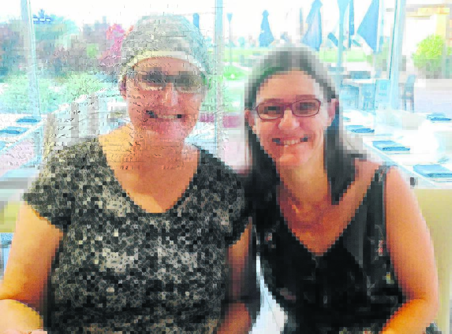 Prominent Scone woman Rhonda Turner with her daughter Leigh who will trek the Great Wall of China as part of the Walk 4 Brain Cancer in support of her mum.