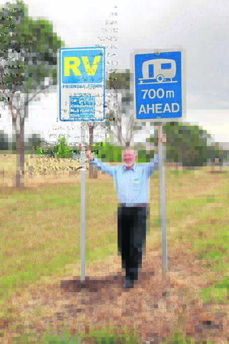 Upper Hunter Shire councillor Ron Campbell is delighted Merriwa has just become an official “RV” friendly town. 
