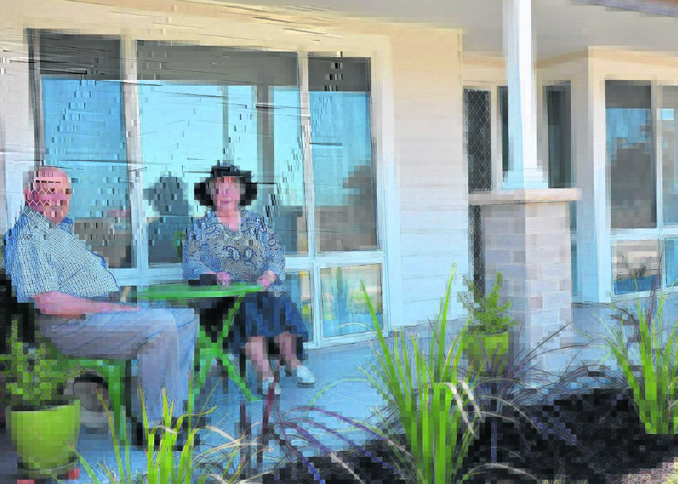 Robert Miles and Anne McMullin are thrilled with their new home at Strathearn Villas. 