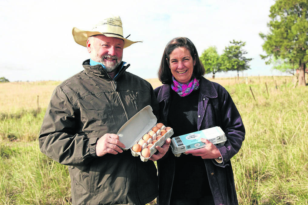 Mark and Di Killen of Papanui Open Range Eggs, Merriwa are delighted their eggs have been nominated for the fifth time in the Delicious Produce Awards. 