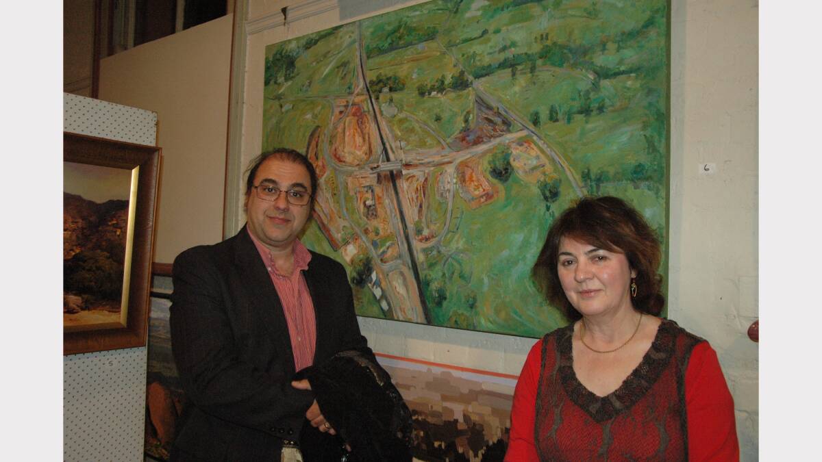 Over 100 landscape fans attended the opening of the Norvill Art Prize in Murrurundi.