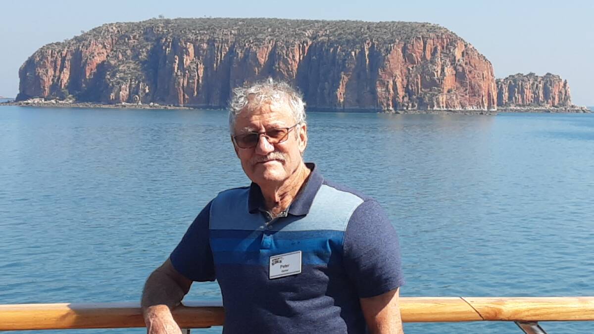 Peter Barber was diagnosed with mesothelioma in 2019. Picture: Supplied 