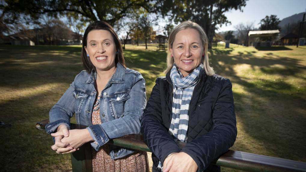 RESILIENCE: Kate Arndell and Melissa Bowman have received a grant to develop a digital drought awareness project. Picture: Peter Hardin
