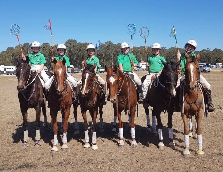 HORSING AROUND: The Muswellbrook Polocrosse club received $5,744 in funding from mining company Glencore. Supplied: Glencore
