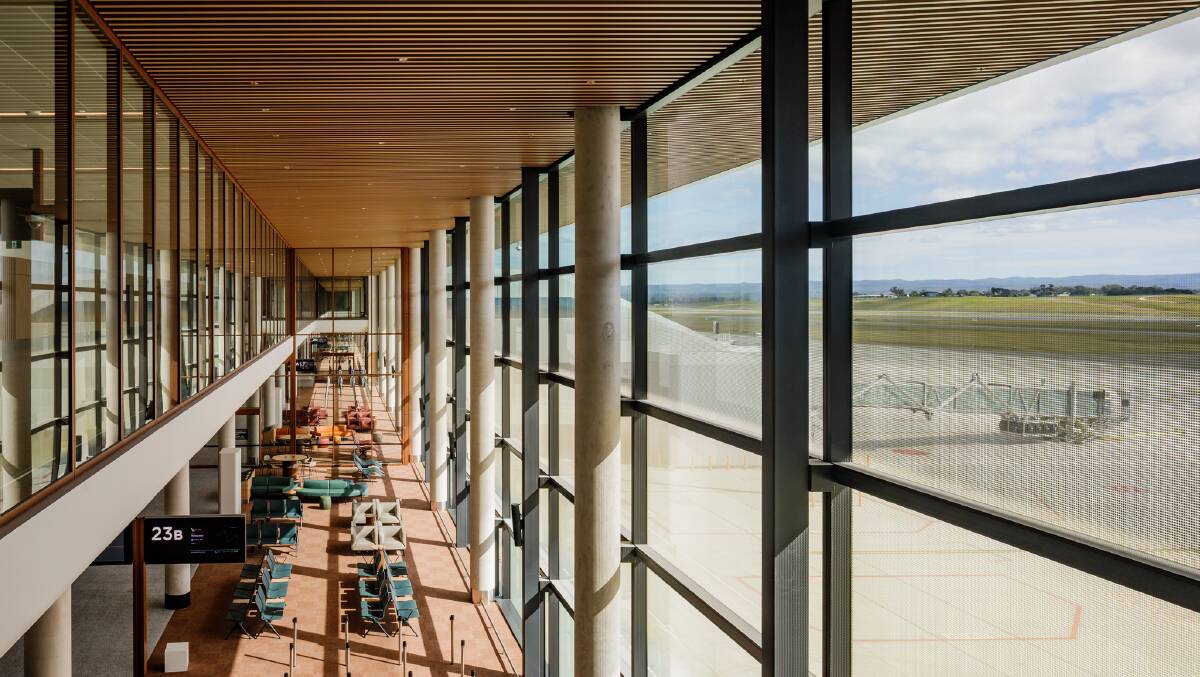 Inside Western Sydney Airport terminal. Picture supplied