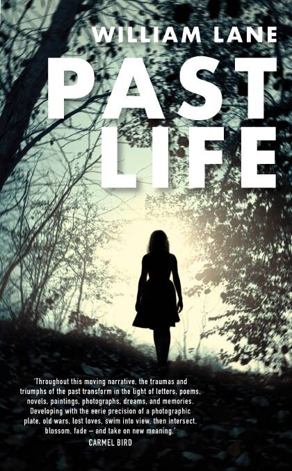 Art and Life: The cover of William Lane's new novel, Past Life. 