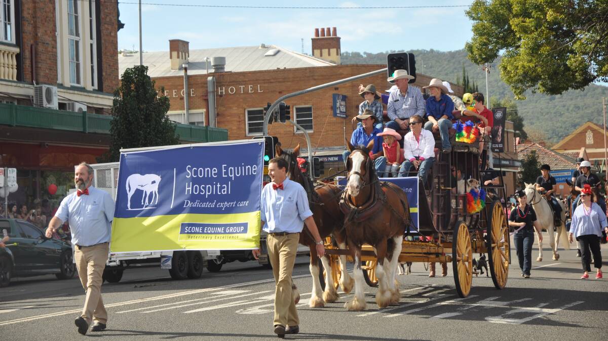 CHILDREN, the elderly, car enthusiasts, marching bands, and samba dancers all part of the annual Horse Parade in Scone.