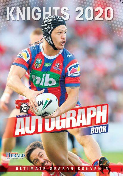 2020 Newcastle Knights Autograph Book