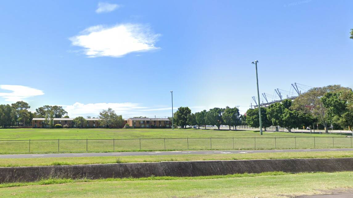 The site is across from McDonald Jones Stadium. Picture Google Maps