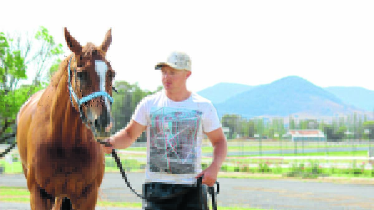 Cameron Crockett resumes his promising filly Confinement at the Scone Race Club on Tuesday.