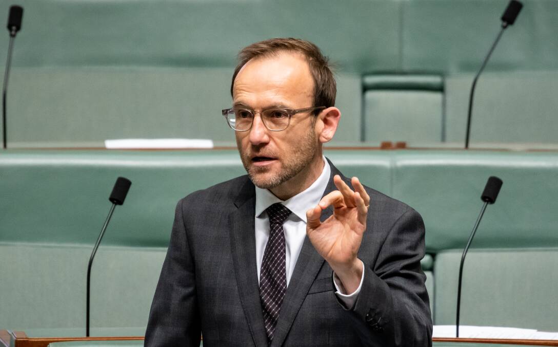 Jobs pledge: Greens leader Adam Bandt will launch the party's jobs package in Newcastle on Friday. Picture: Elesa Kurtz