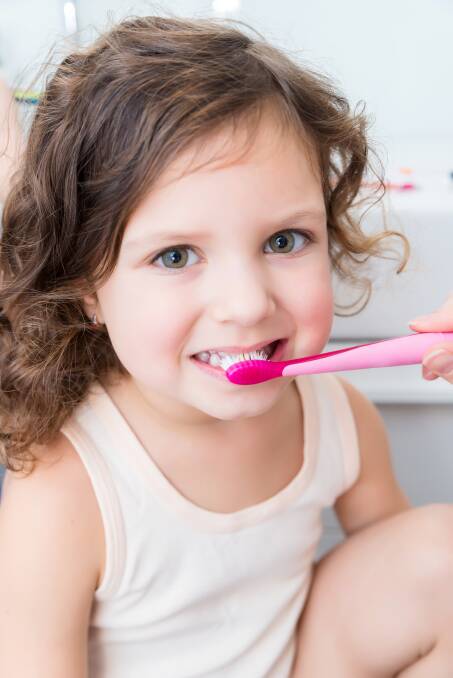 Shiny and bright: Help your child to brush their teeth until they are about seven or eight years old. Teach them to brush twice a day; in the morning and before bed.