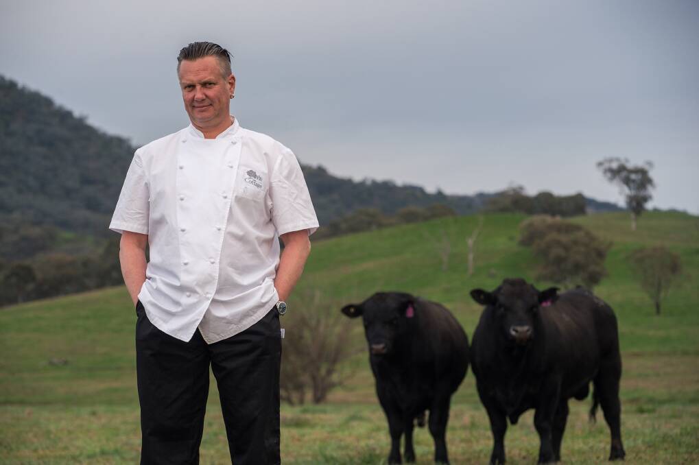 THE COTTAGE: Chef/Owner of The Cottage Scone Colin Selwood will be preparing the food on Saturday night which will be matched with wine by McLeish Wines.