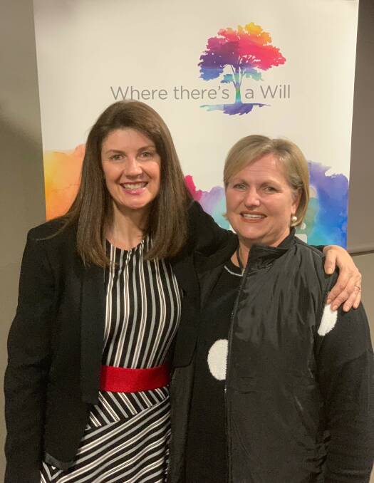 PARTNERSHIP: Professor Lea Waters with Yellow Cottage Preschool Director Kirsty Hails who is helping create a strength-based approach to wellbeing in Upper Hunter preschools.
