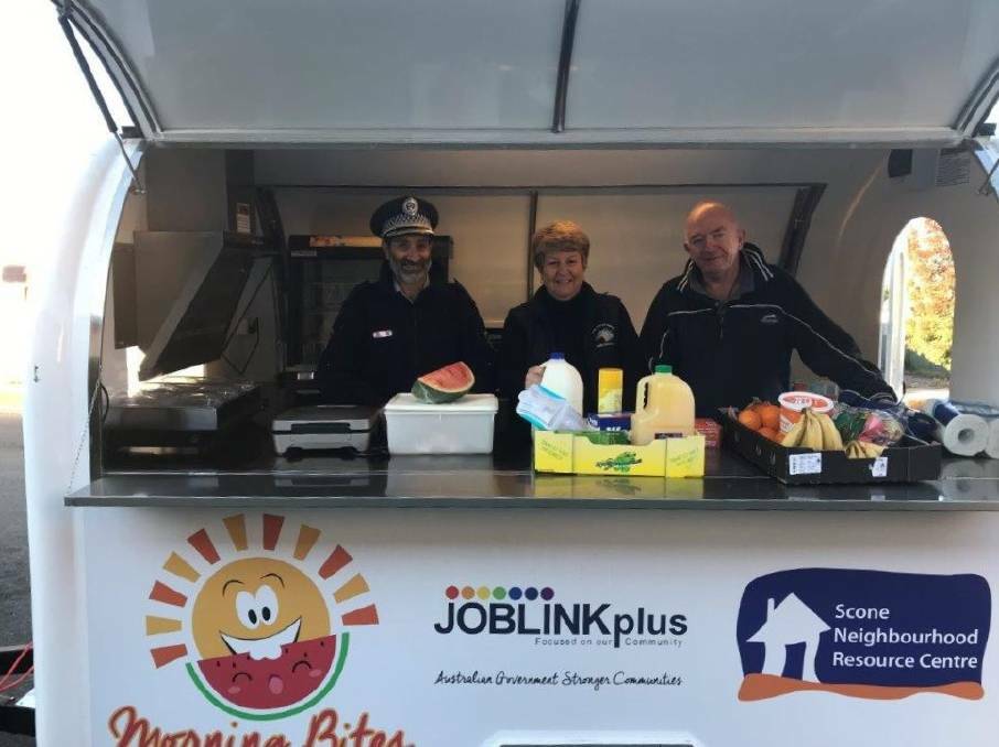 The Scone Neighbourhood Resource Centre's (SNRC) Morning Bites Breakfast Van is one local project that recieved funding through the Stronger Communities Program. 